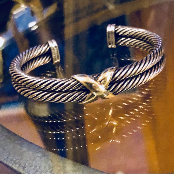SOLD !!!!  Authentic David Yurman double X cable 5mm each. - Picture 4 of 8